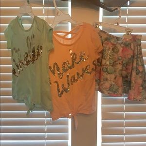 Summer/spring outfit two tops to multi change